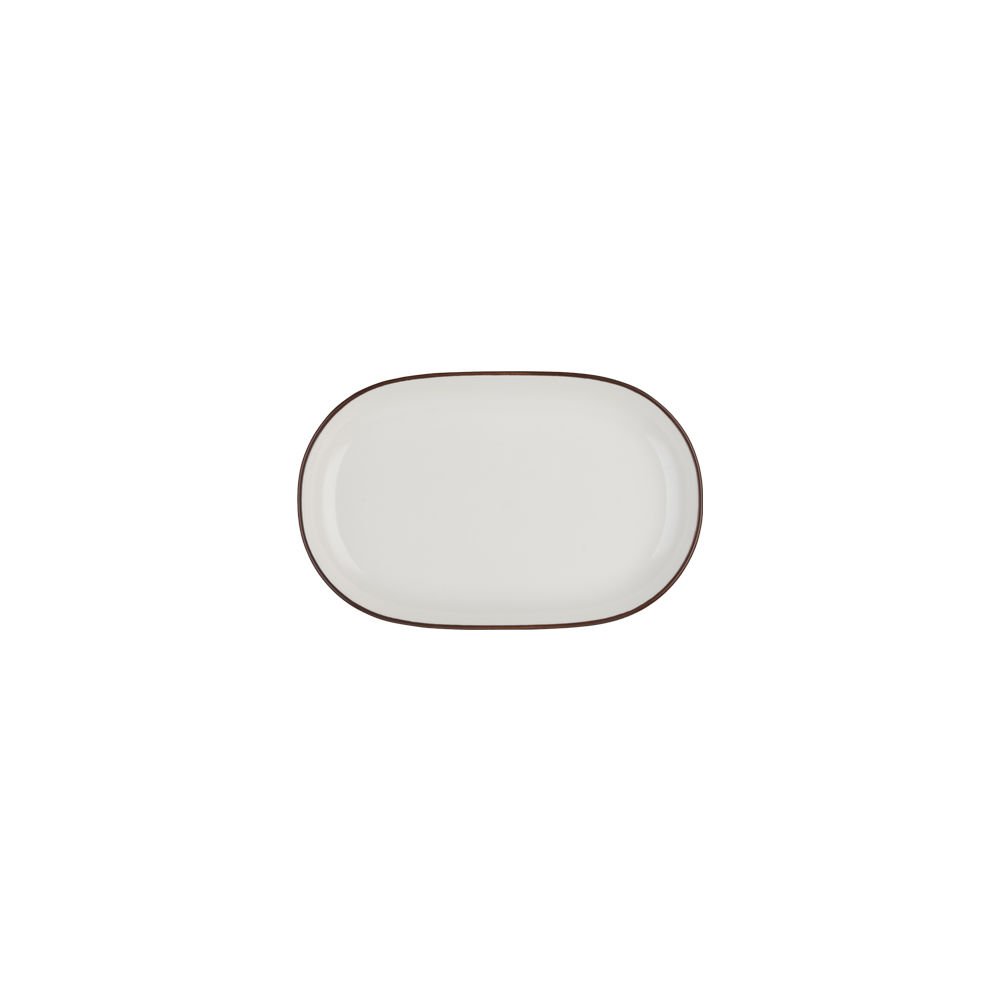 Modest Brown Magnus Oval Kayık 14 cm