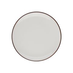 Modest Brown Lona Düz Tabak 25 cm