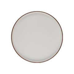 Modest Brown Stolt Düz Tabak 25,5 cm
