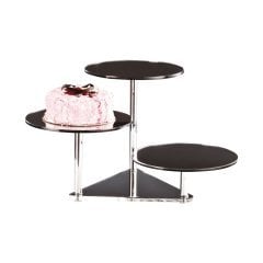 AYNALI TEŞHİR STANDI ÜÇGEN TABANLI 3'LÜ H 11-23-35 CM