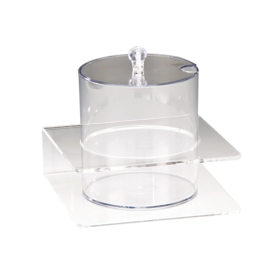 POLYCARBONAT TEKLİ SOSLUK REÇELLİK AKRİLİK STAND 21*21*H18 CM