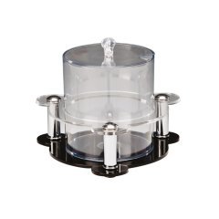 POLYCARBONAT SOSLUK REÇELLİK STANDI 25*25*H18 CM