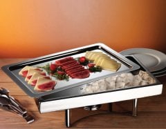 Tepsili Stand Isıtıcı ve Soğutucu (31*50 H:14) ve Tepsi