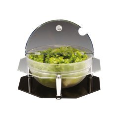POLYCARBONAT KASELİ KAPAKLI TEŞHİR STANDI 26 CM KASE