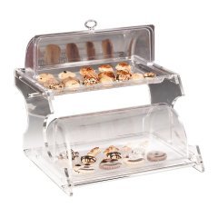 2 KATLI KOMPLE AKRİLİK TEŞHİR STANDI 50*46*H42 CM