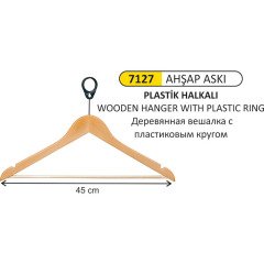 ASKI AHŞAP PLASTİK HALKALI