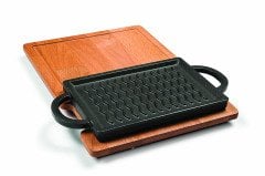 DÖKÜM MİNİ IZGARA TAVA 15x22 CM