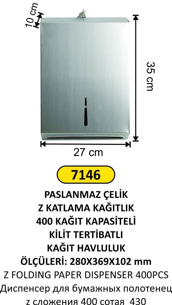 Z KATLAMA KAĞITLIK 400 LÜK