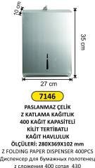 Z KATLAMA KAĞITLIK 400 LÜK