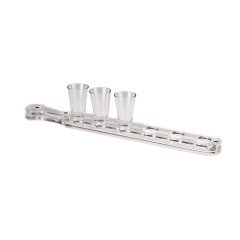AKRİLİK 6LI ŞAT SERVİS STANDI 52*5,5 CM