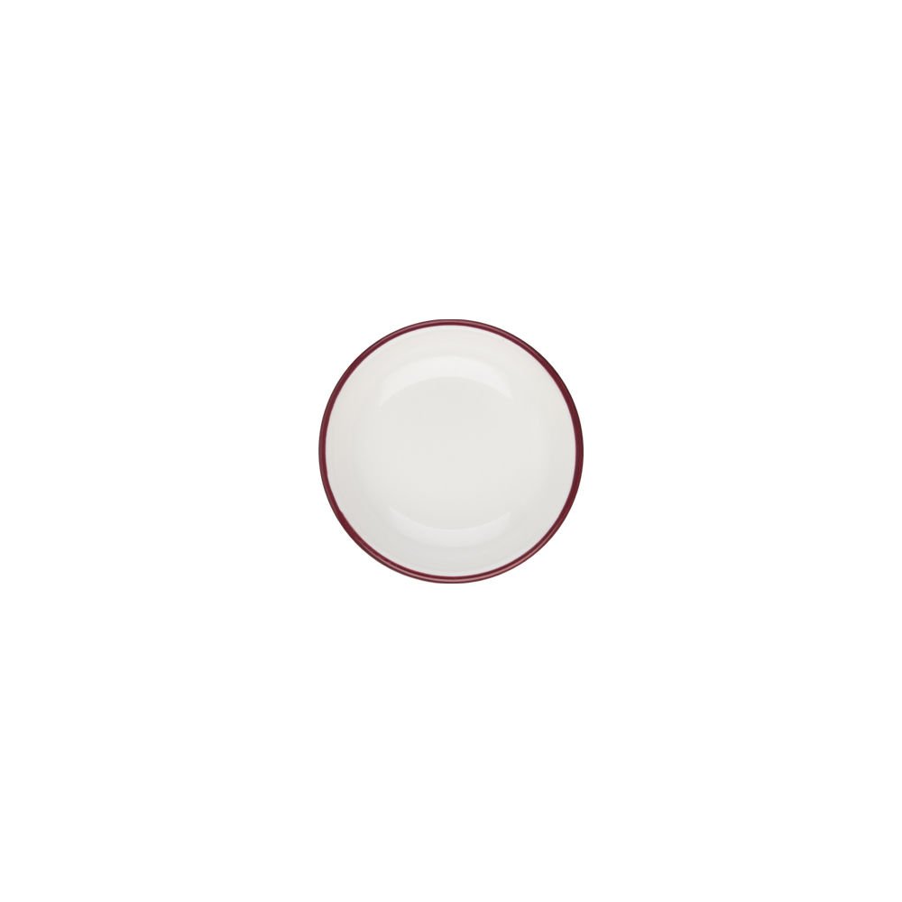 Modest Maroon Lona Çukur Tabak 10 cm 60 cc