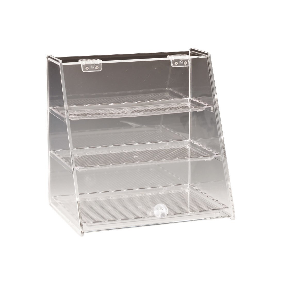 POLYCARBONAT TEPSİLİ ÇİKOLATA TEŞHİR STANDI 25*34 H34 CM