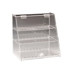 POLYCARBONAT TEPSİLİ ÇİKOLATA TEŞHİR STANDI 25*34 H34 CM