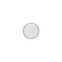 Modest Maroon Lona Espresso Tabağı 12 cm