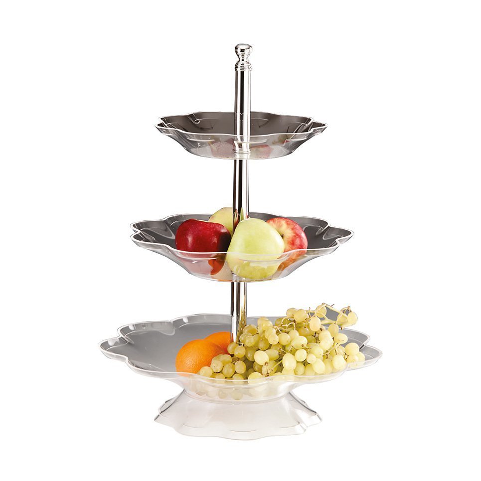 3 KATLI  AKRİLİK TEŞHİR STANDI R-25-30-40 H 55 CM