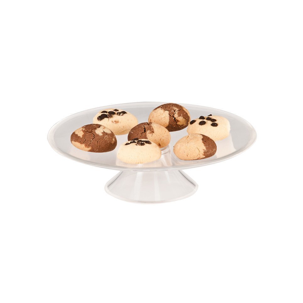 24 CM AYAKLI AKRİLİK PASTA STANDI ŞEFFAF 24 CM