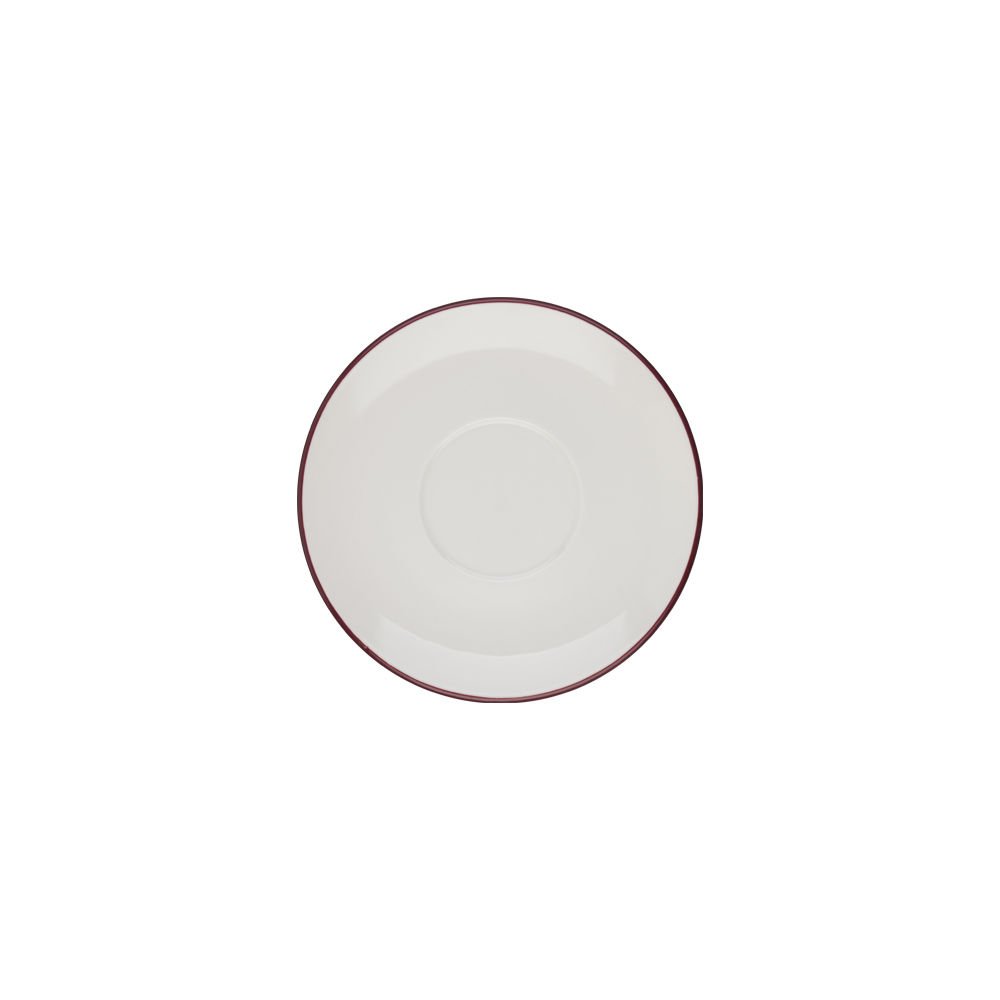 Modest Maroon Lona Konsome Tabağı 19 cm