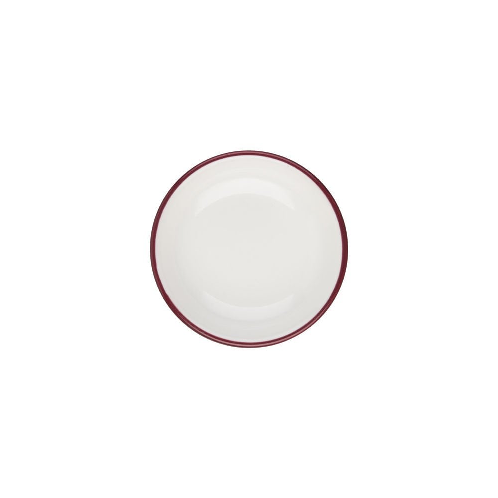 Modest Maroon Lona Çukur Tabak 15 cm 240 cc