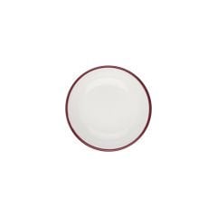 Modest Maroon Lona Çukur Tabak 15 cm 240 cc