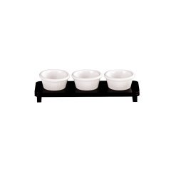 YUVARLAK SOSLUK SERVİS STANDI 24*8* H 6 CM