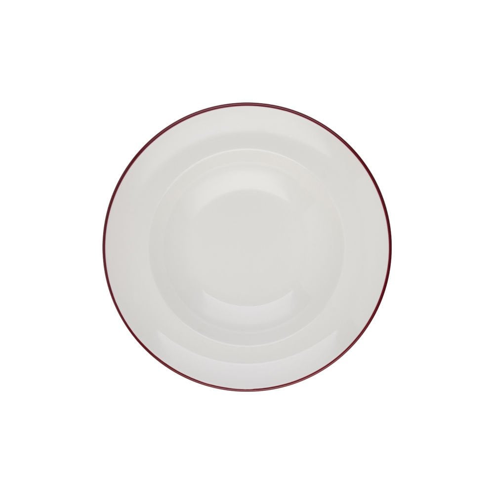 Modest Maroon Miro Çukur Tabak 20 cm 170 cc