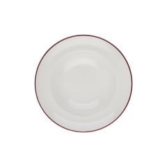 Modest Maroon Miro Çukur Tabak 20 cm 170 cc