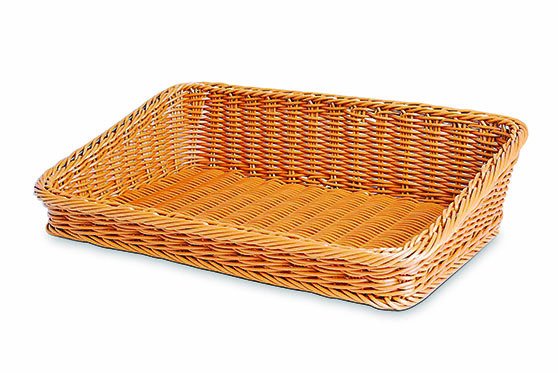 RATTAN GENİŞ TEŞHİR SEPET 45 CM