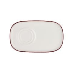 Modest Maroon Mesa Sunum Tabağı 22 cm