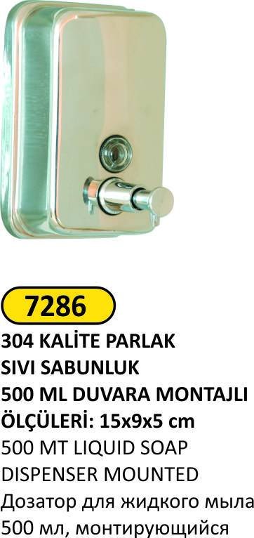 SIVI SABUNLUK 500 ML. MONTAJLI
