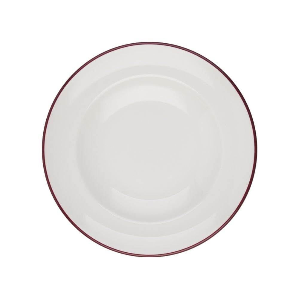 Modest Maroon Miro Çukur Tabak 28 cm 560 cc