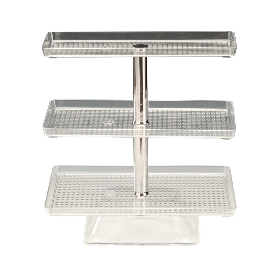 3 KATLI AKRİLİK STANDLI ÇİKOLATA TEŞHİR STANDI (461-462-463) 20*30* H 47,5 CM