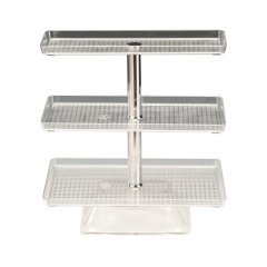 3 KATLI AKRİLİK STANDLI ÇİKOLATA TEŞHİR STANDI (461-462-463) 20*30* H 47,5 CM