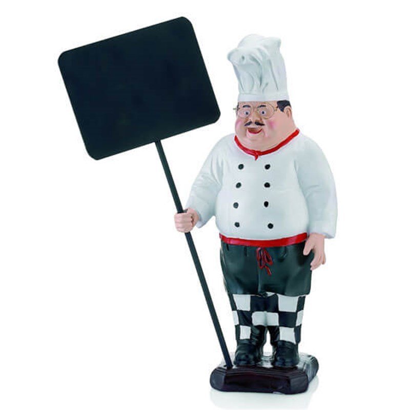 DEKORATİF AŞÇI FİGÜR 70 CM