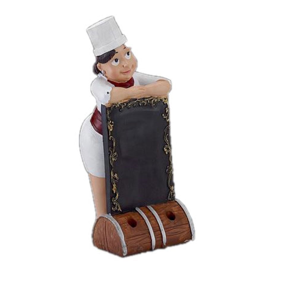 DEKORATİF AŞÇI FİGÜR 30 CM
