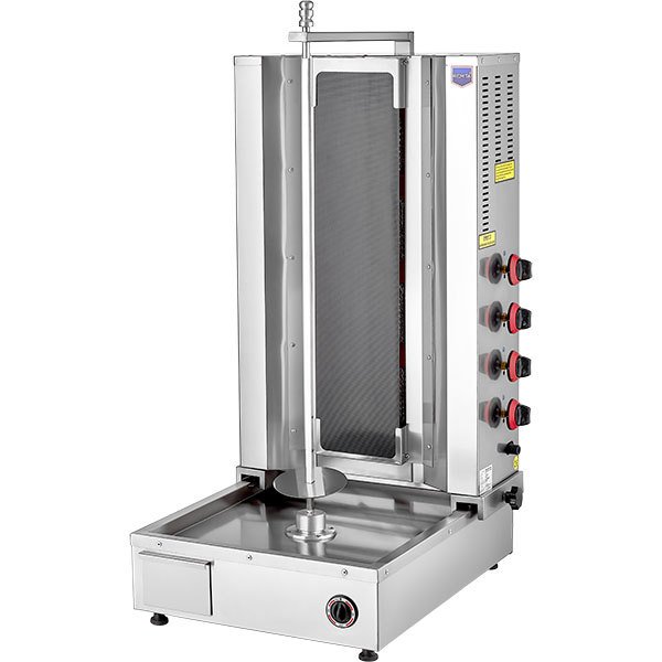 4 Radyanlı Döner Ocağı ALttan Motorlu Seren Camlı