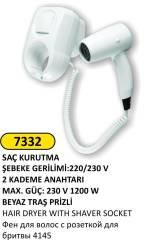 SAÇ KURUTMA TRAŞ PİRİZLİ 4145