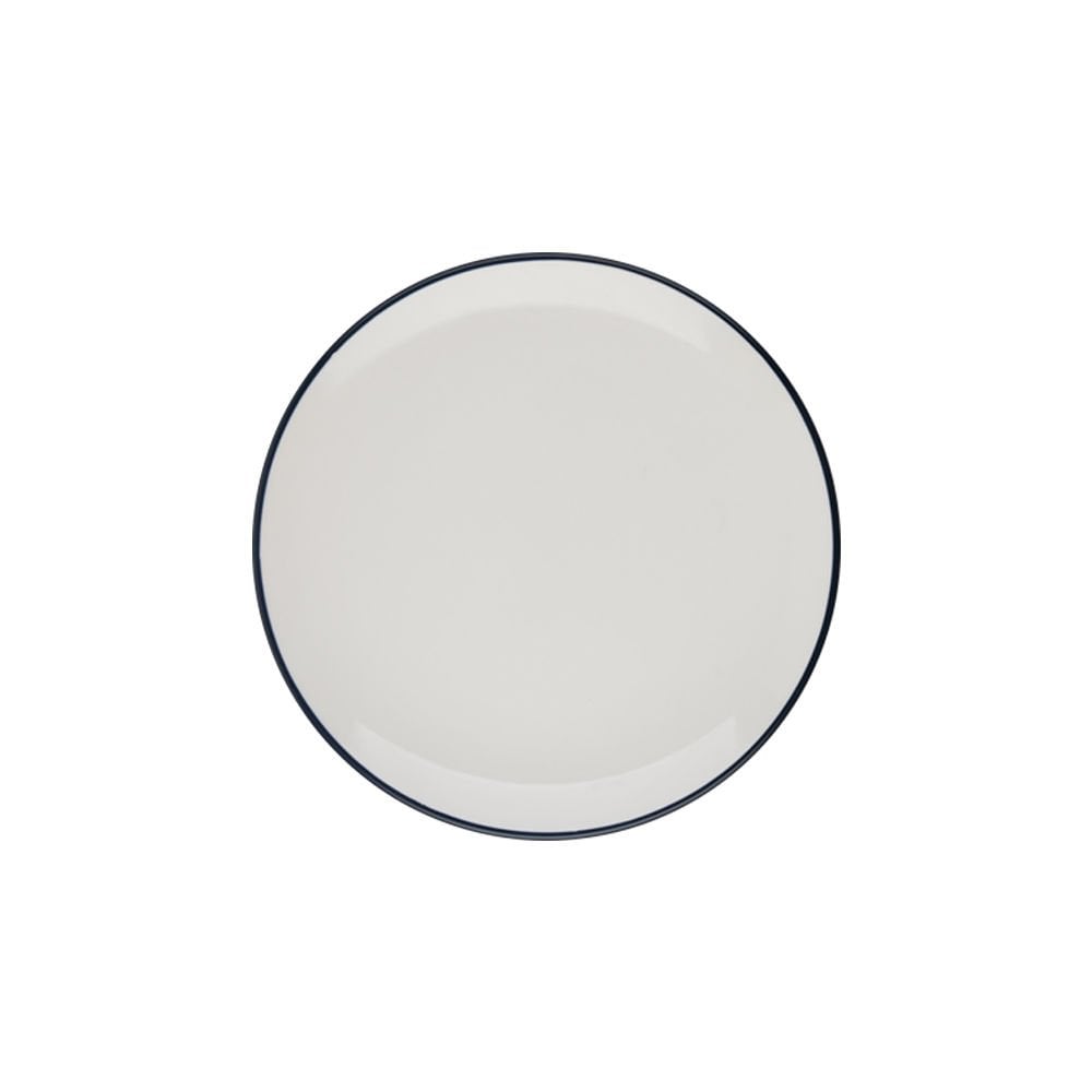 Modest Navy Lona Düz Tabak 21 cm