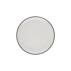 Modest Navy Lona Düz Tabak 21 cm