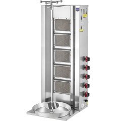 5 Radyanlı Döner Ocağı Gazlı CE 60 kg