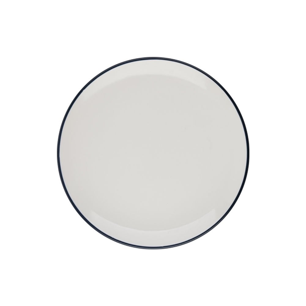 Modest Navy Lona Düz Tabak 23 cm