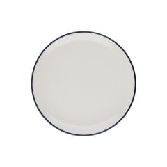 Modest Navy Lona Düz Tabak 23 cm