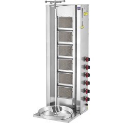 6 Radyanlı Döner Ocağı Gazlı CE 70 kg