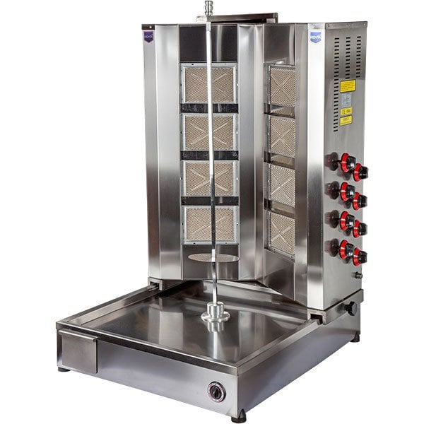 8 Radyanlı Döner Ocağı V Model Gazlı CE 90 kg