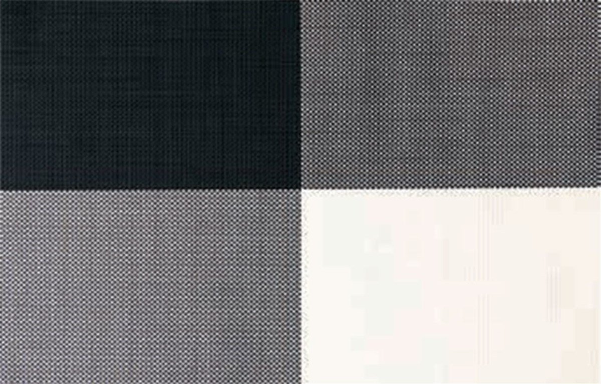 PVC AMERİKAN SERVİS SİYAH 30x45 CM