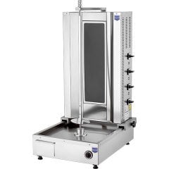4 lü Elektrikli Döner Ocağı ALttan Motorlu