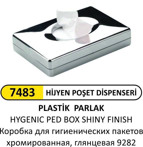 HİJYEN POŞET KUTUSU PARLAK KROM