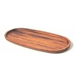 İREKO OVAL SUNUM TAHTA 38x16,5x2 CM