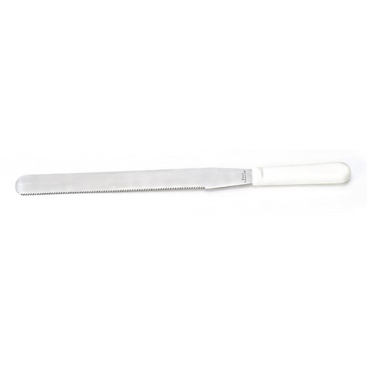 PLASTİK SAPLI PASTA SPATUL DİŞLİ 30,5 CM