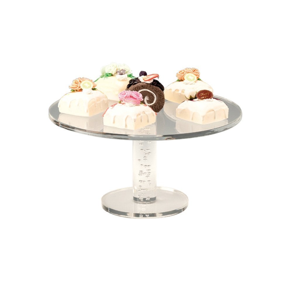 AKRİLİK AYAKLI PASTA STANDI R-32,5 H 17 CM
