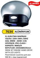 EL KURUTMA MAKİNASI JET MOTORLU 900 W LED IŞIKLI